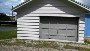 I have no idea what this garage was for. It was on the corner, not attached to anything.